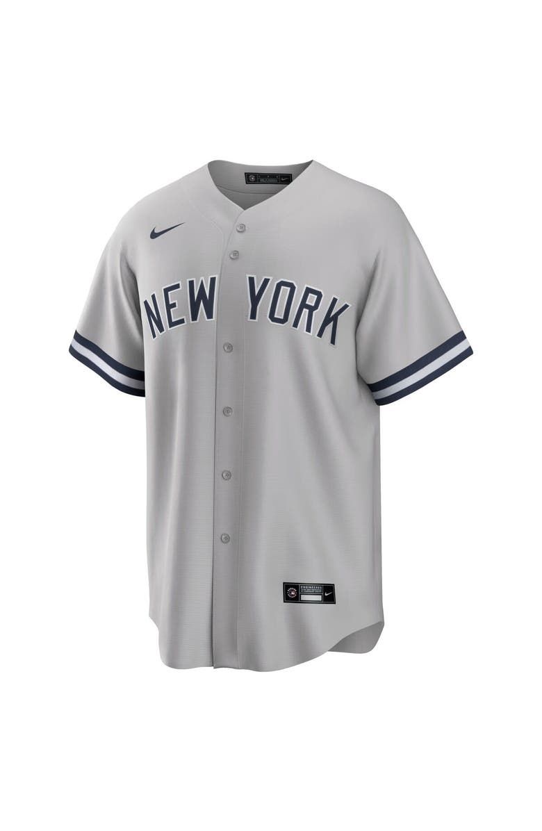 Nike Men's Nike Gerrit Cole Gray New York Yankees Road Replica Player Name Jersey, Alternate, color, 