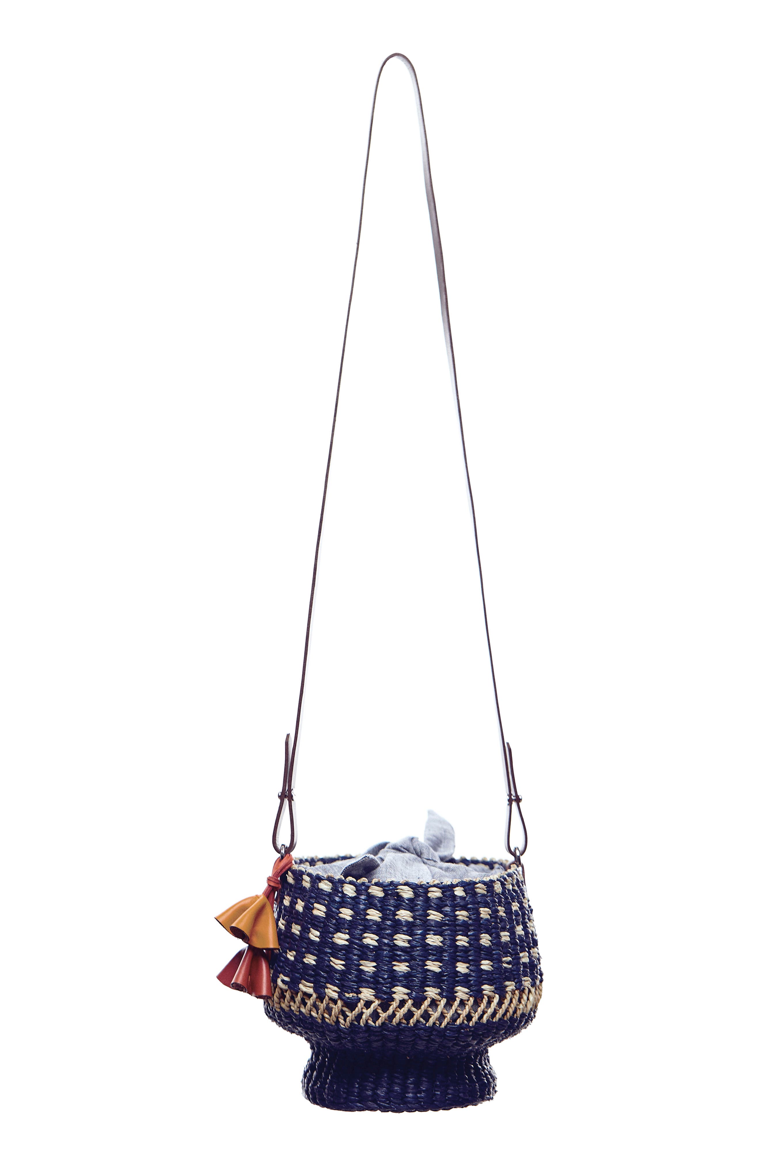 A A K S AAKS Mini Baw Pot Dot Bucket Bag, Alternate, color, 