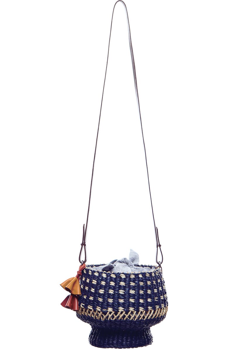 A A K S AAKS Mini Baw Pot Dot Bucket Bag, Alternate, color,