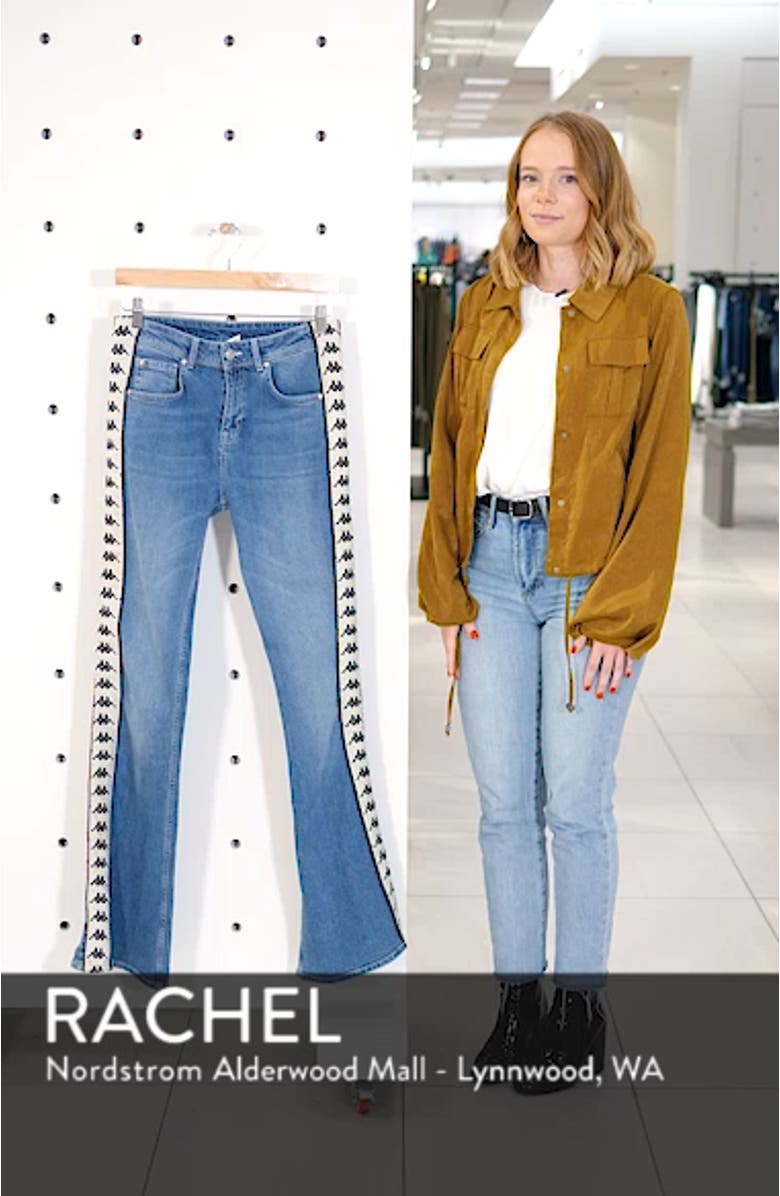Kappa Authentic Brigit Flare Leg Jeans, sales video thumbnail