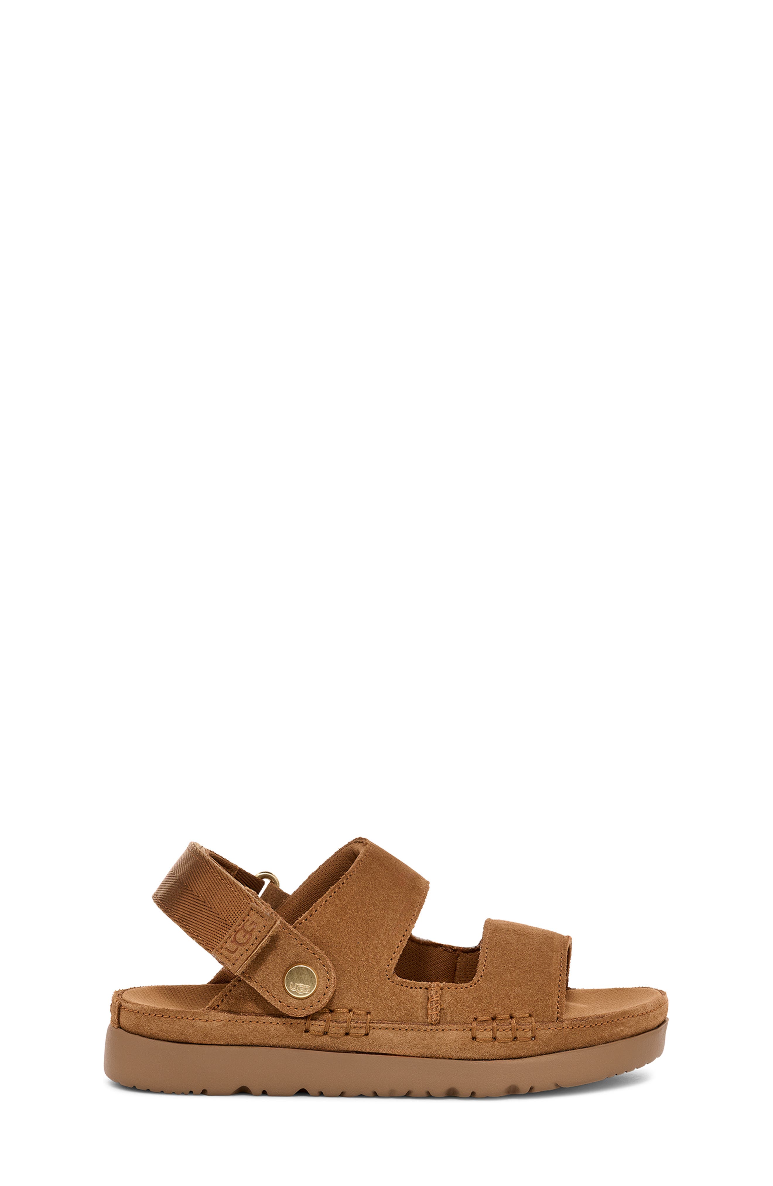 UGG<sup>®</sup> Kids' Goldenstar Glide Platform Sandal, Alternate, color, 