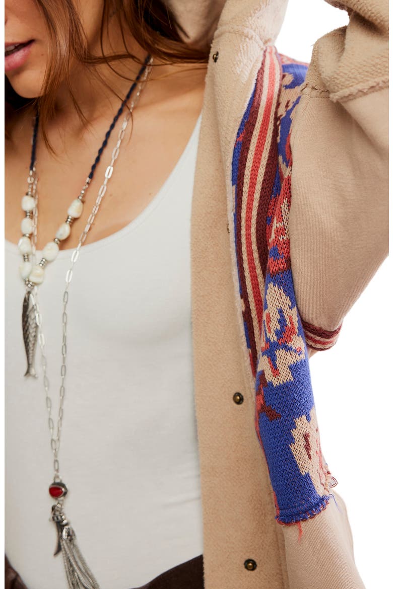 Bowery Hooded Sweatshirt, Alternate, color, SUMMER SAND