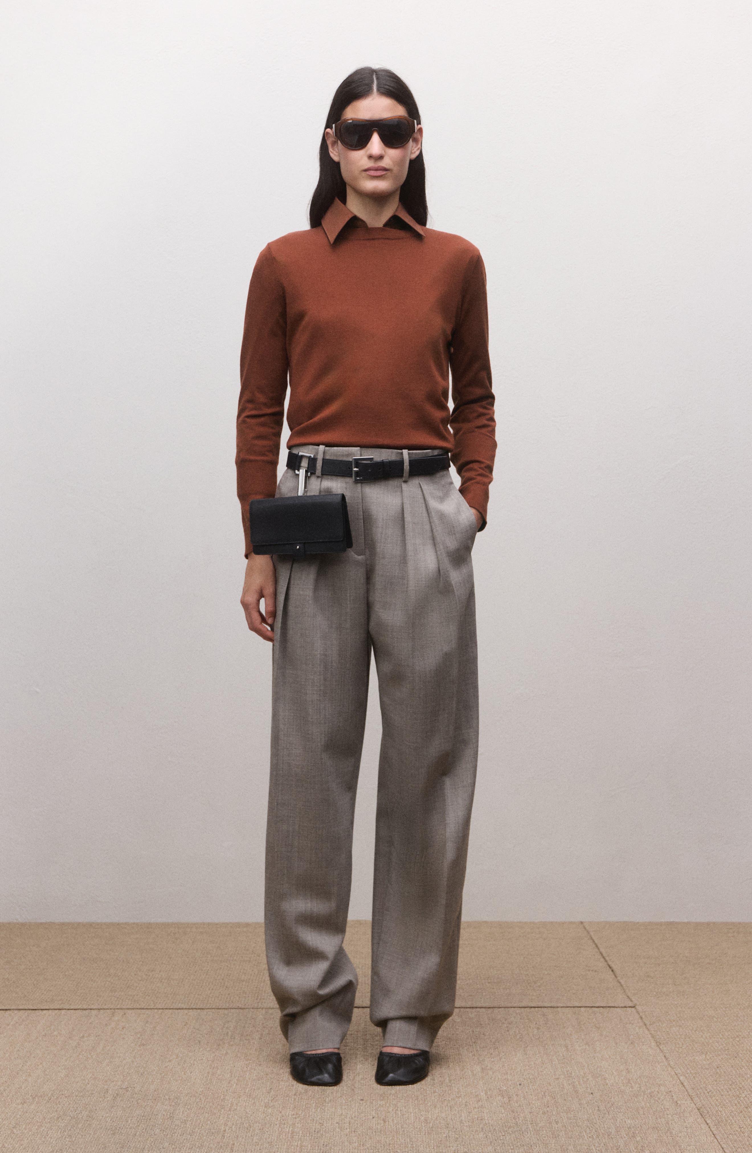 Crewneck Wool Sweater - image 2