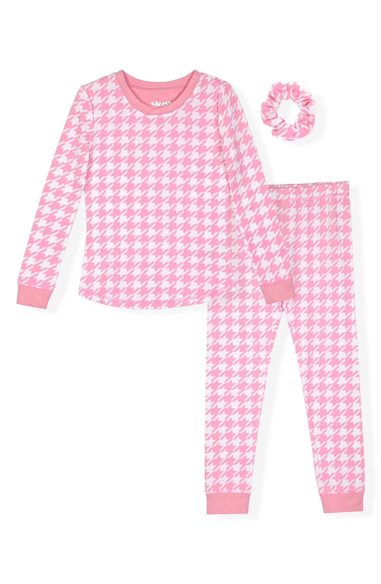 Kids' Pajamas & Scrunchie Set