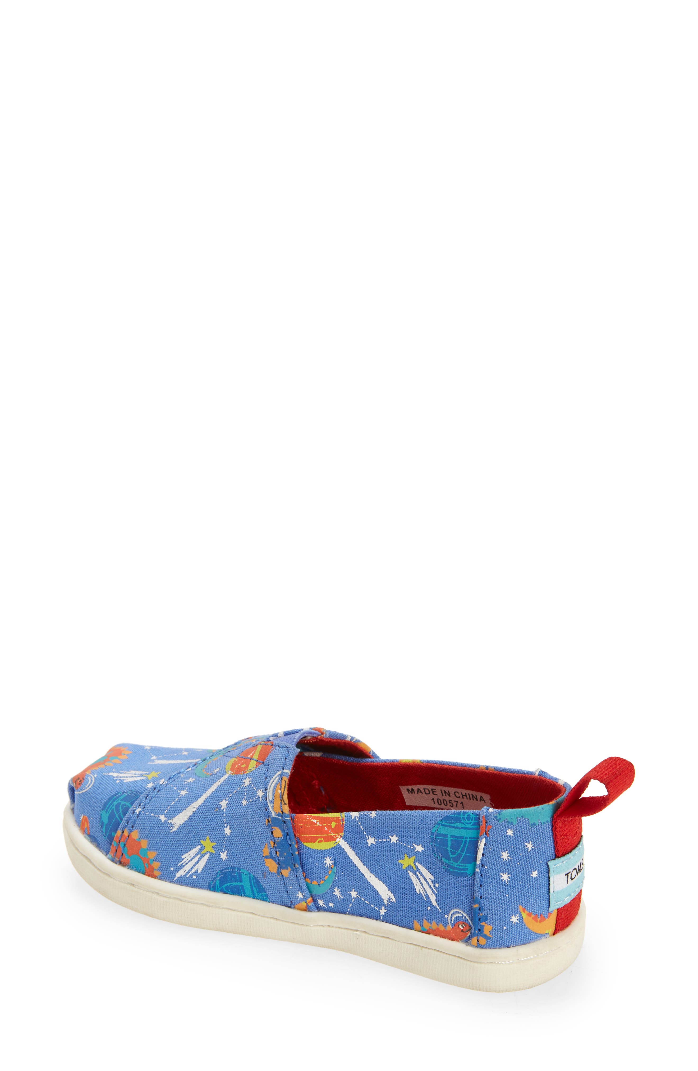 TOMS Kids' Alpargata Slip-On Sneaker, Alternate, color, 