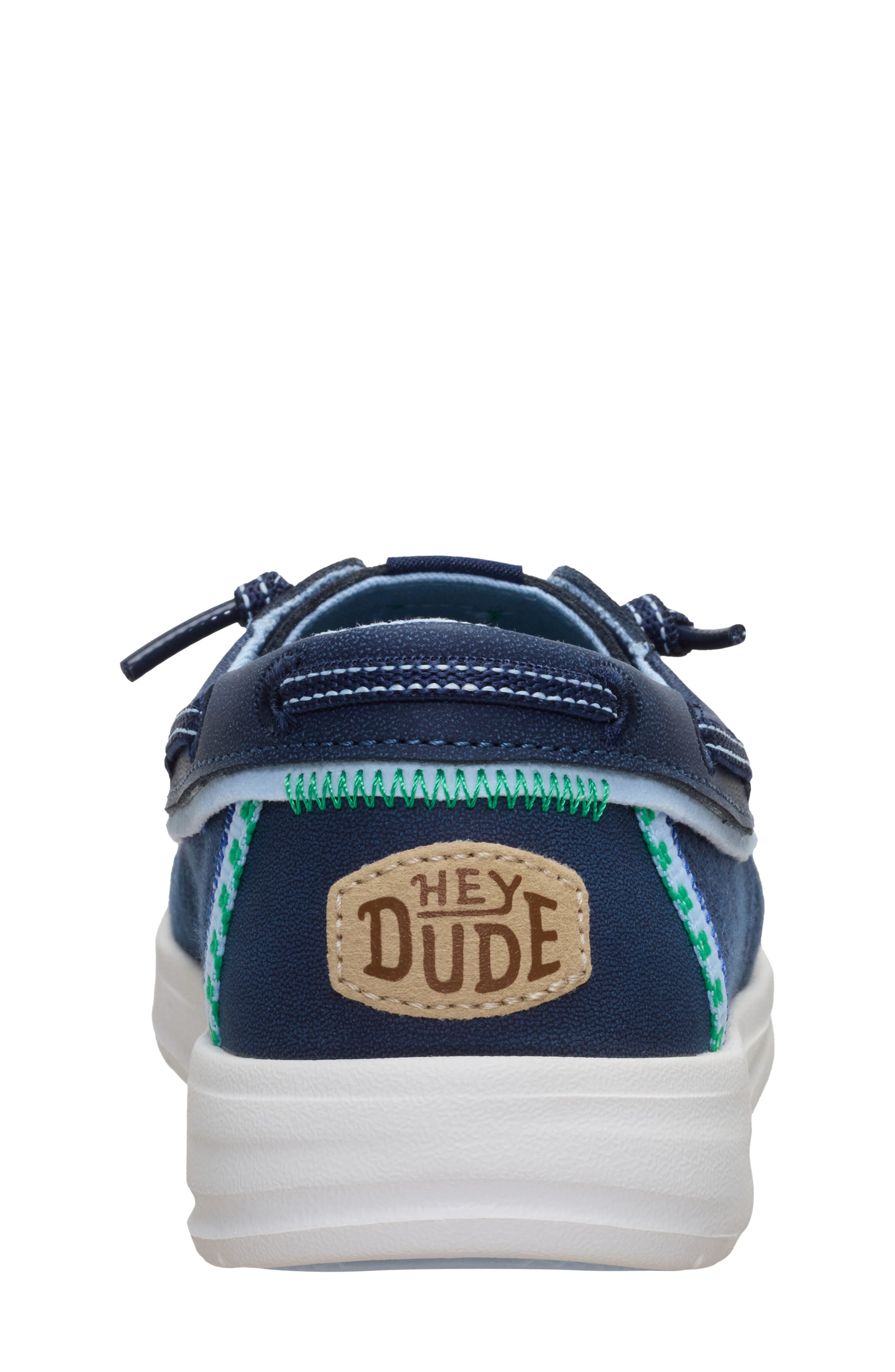 Kids' Wells Slip On Boat Shoe, Alternate, color, NAVY