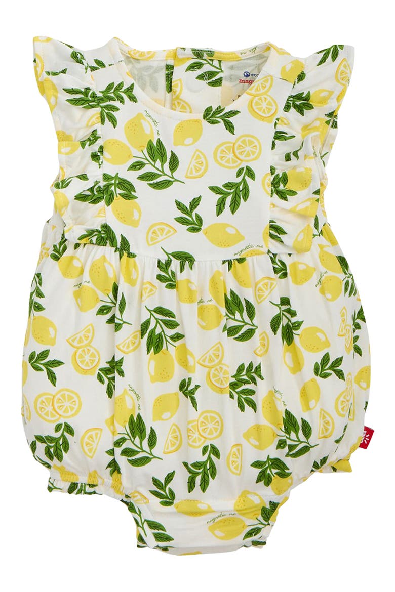 Simply The Zest Stretch Modal Romper, Main, color, WHITE