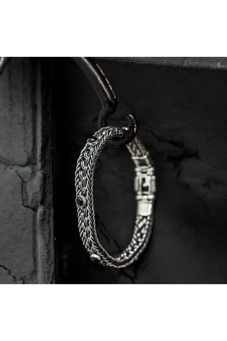 California Silver Bracelet, Alternate, color, Sterling Silver