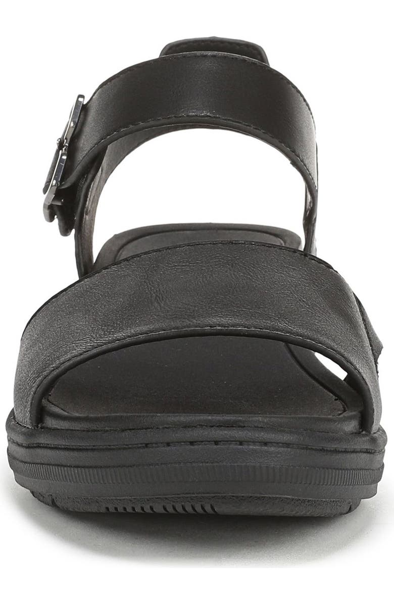 Dr. Scholl's Time Off Sky Ankle Strap Platform Sandal, Alternate, color, Black