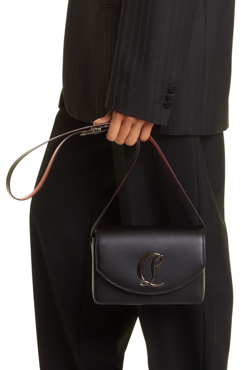 Christian Louboutin Small Loubi54 Leather Crossbody Bag, Alternate, color,