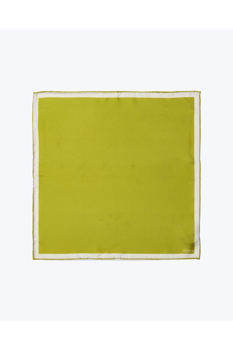 Sophistique Silk Pocket Square, Main, color, Mustard