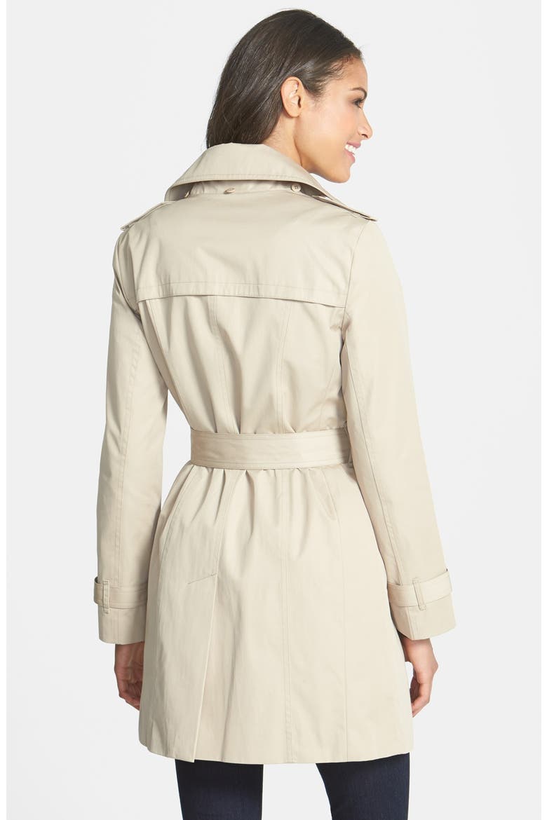Trench Coat with Detachable Hood & Liner, Alternate, color, KHAKI