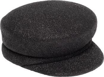 Eugenia Kim Sabrina Glitter Wool Fiddler Cap | Nordstromrack