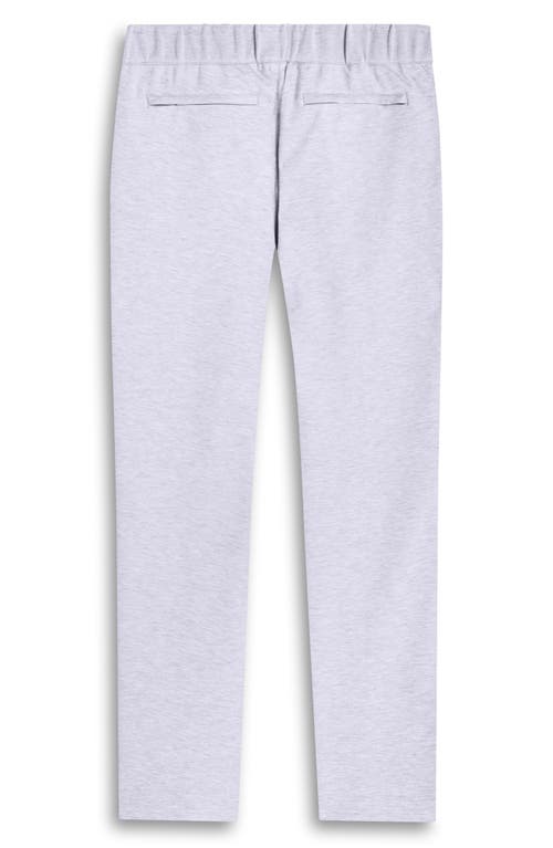 Bugatchi Soft Touch Knit Pintuck Pants In Chalk