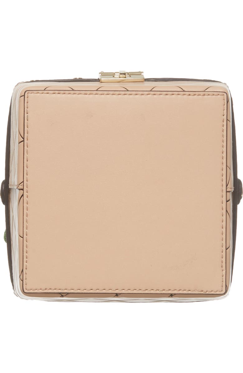 Kate Spade New York picnic perfect strawberry woven leather basket bag, Alternate, color,