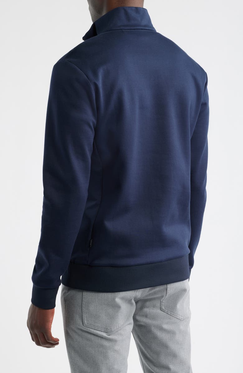 BOSS Sidney Quarter Zip Pullover, Alternate, color, Dark Blue