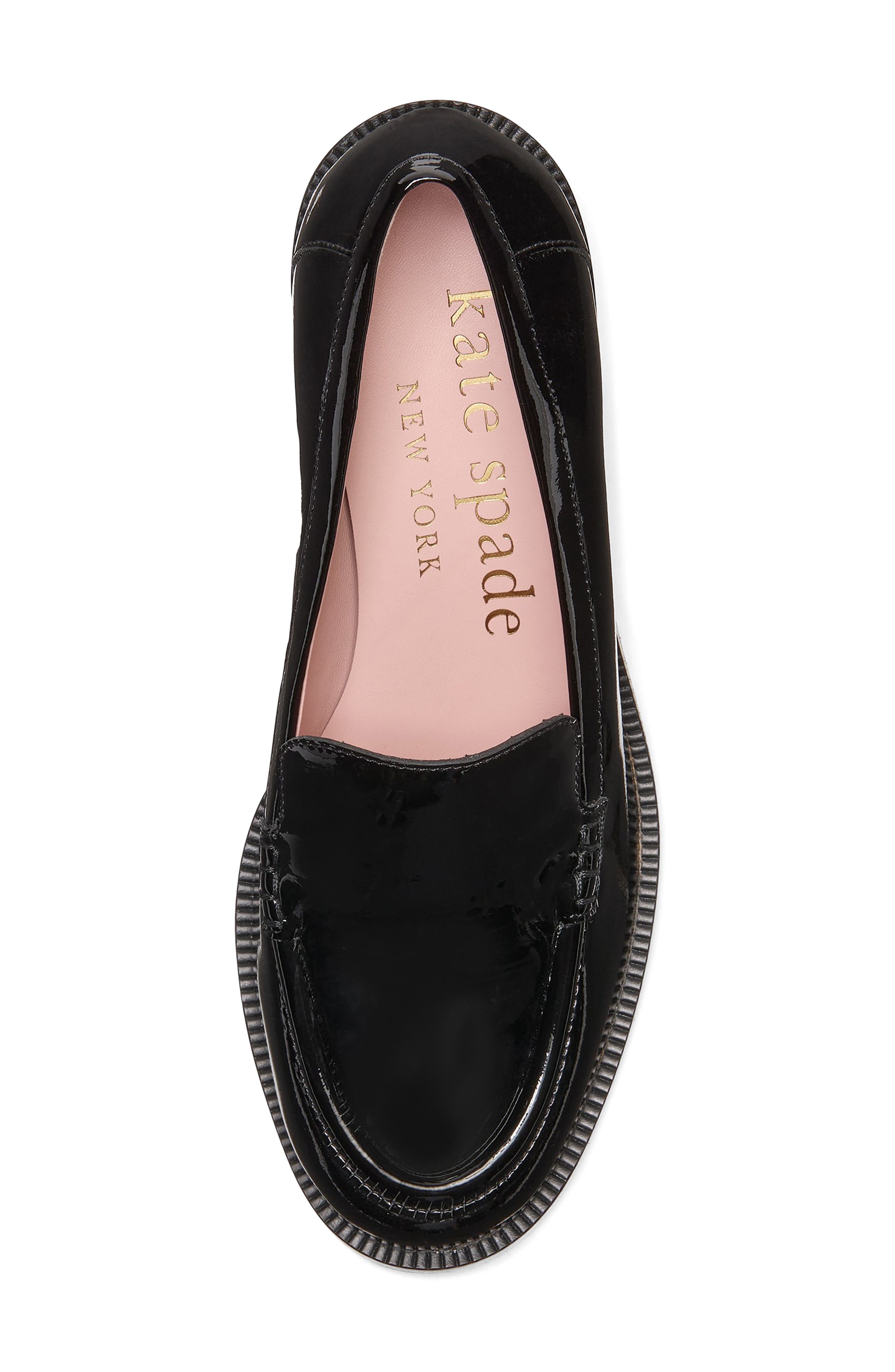 Kate Spade New York lori loafer pump, Alternate, color, Black