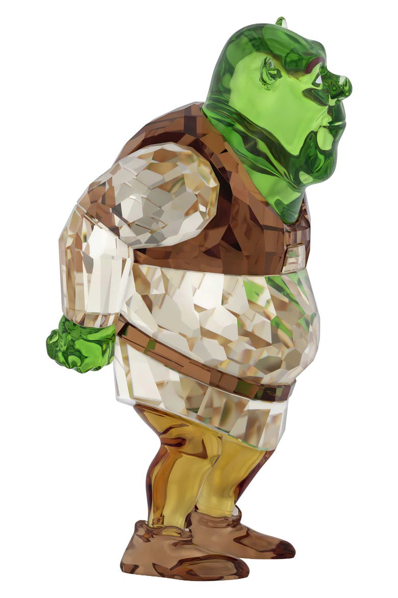 Shrek Shrek Crystal Figurine, Alternate, color, WHITE