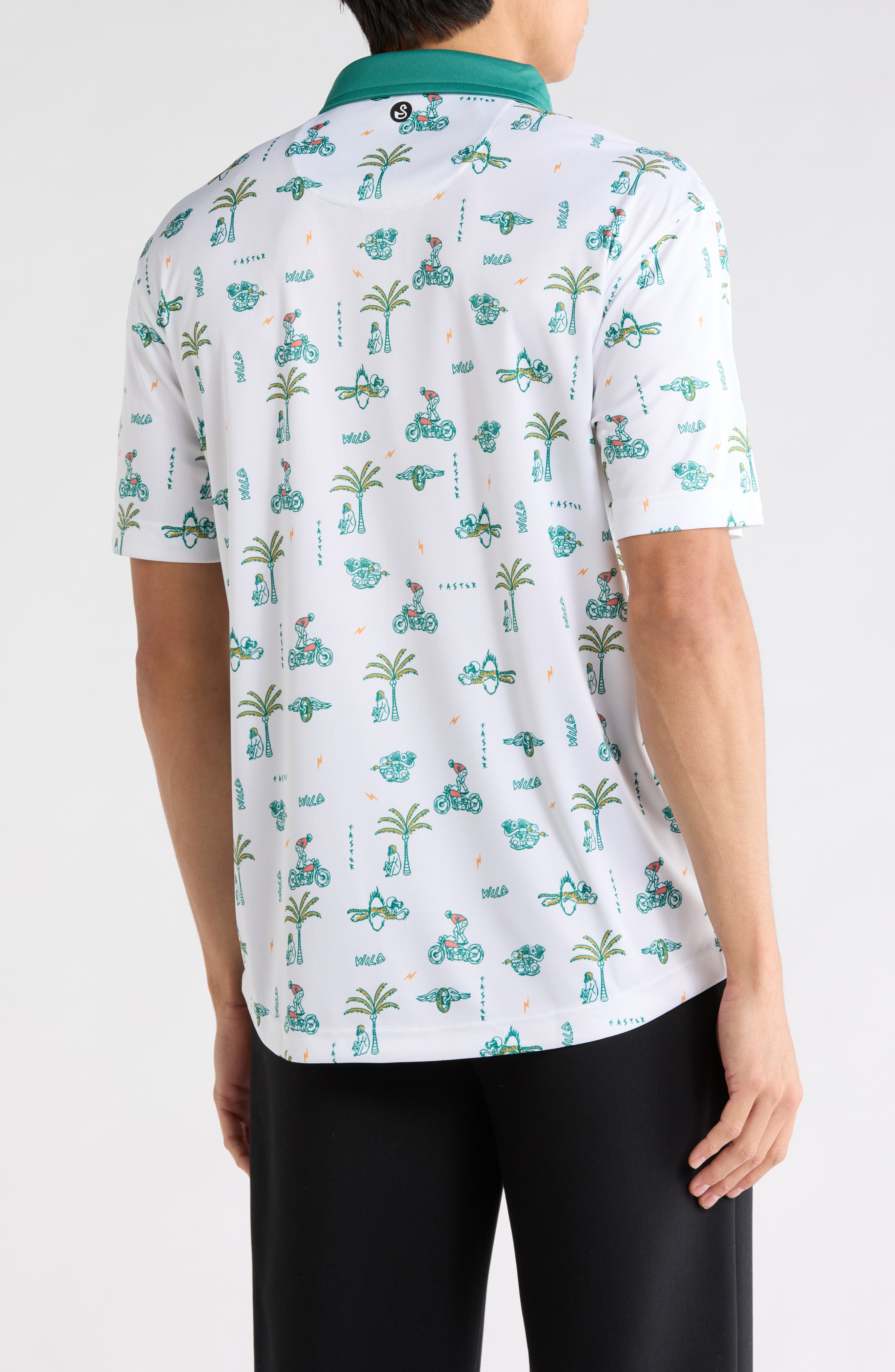 Wild Short Sleeve Polo - image 2