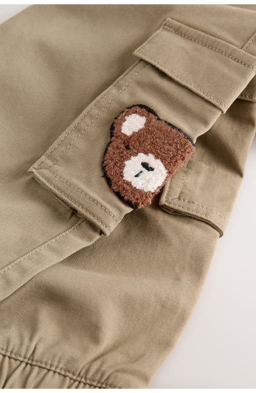 Next Kids' 3d Character Cargo Pants In Brown