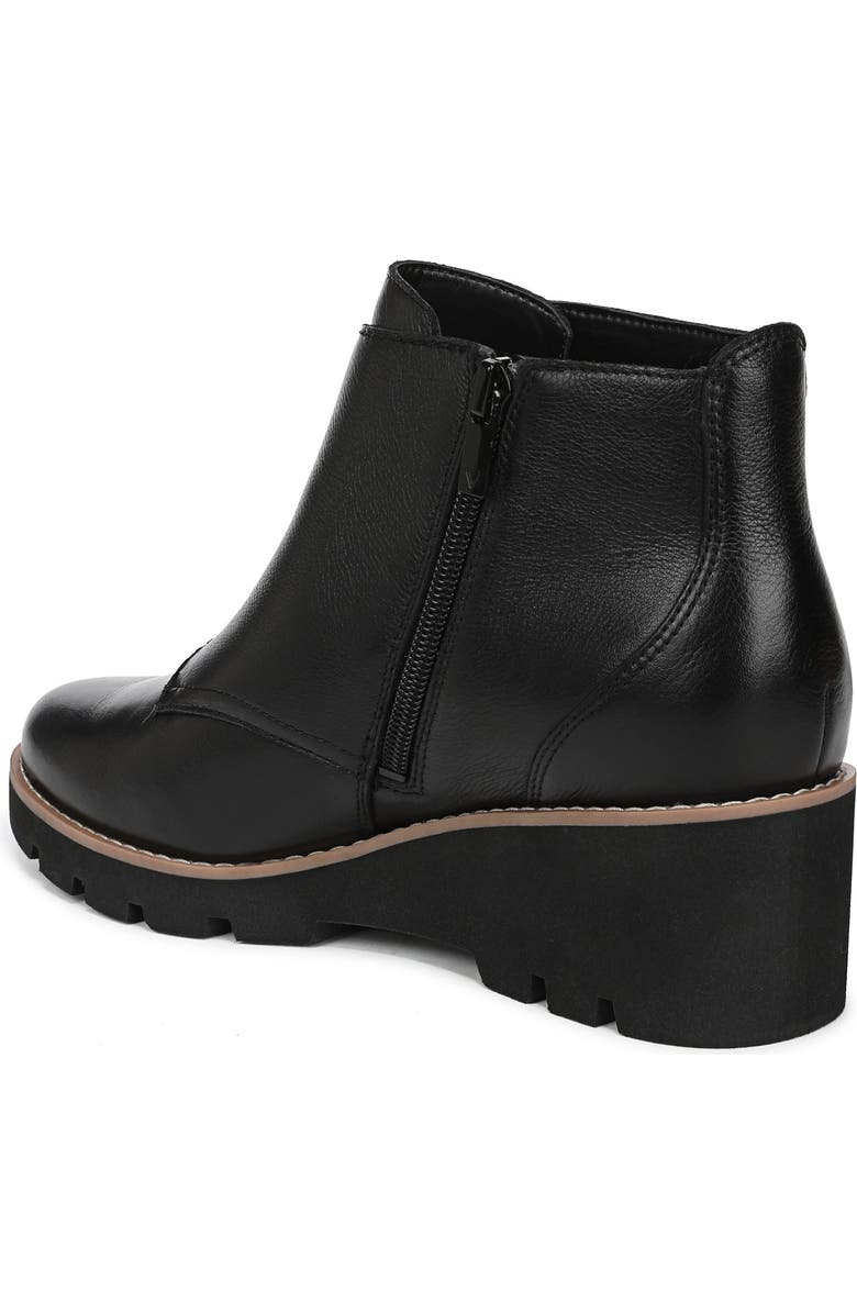 Vionic Abby Wedge Bootie, Alternate, color, Black
