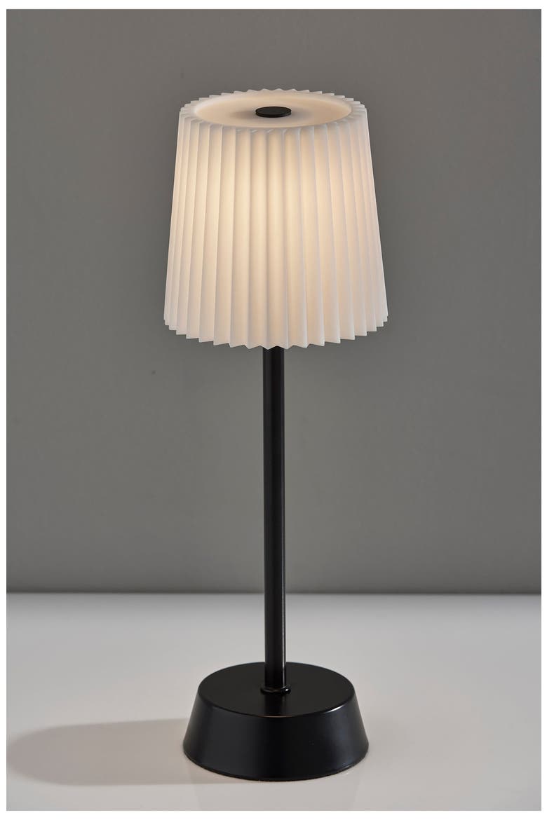 Bobby Cordless LED Table Lamp, Alternate, color, BLACK