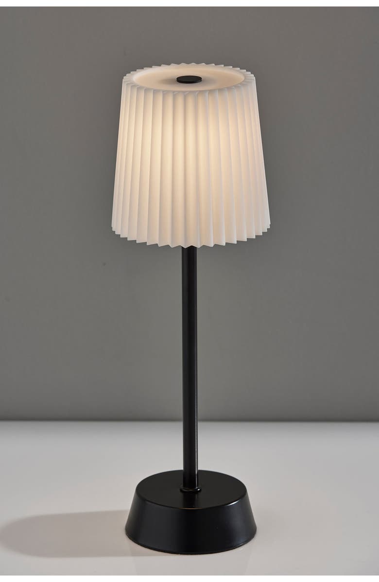 ADESSO LIGHTING Bobby Cordless LED Table Lamp, Alternate, color, Black