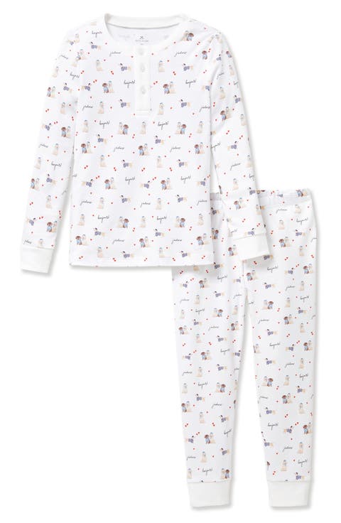 Kids
 Print Fitted Two-Piece Pima Cotton Pajamas (Baby 
Toddler)
