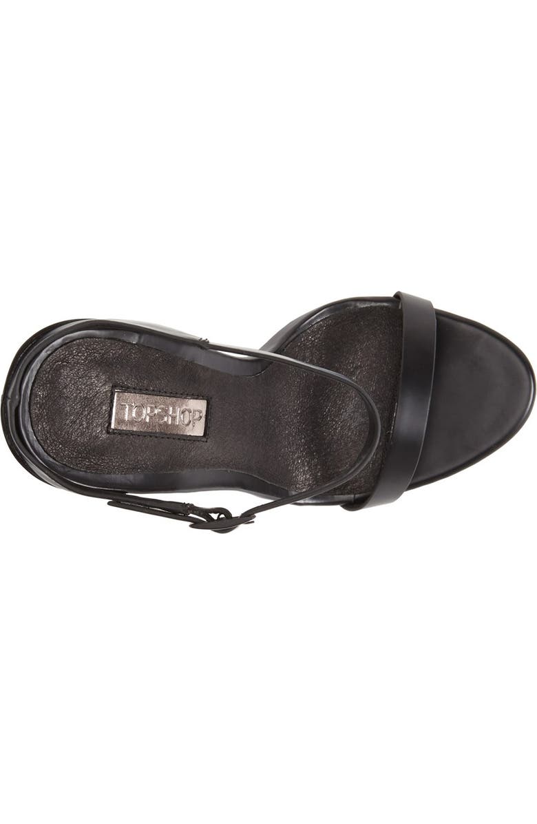 Topshop 'Rapture' Sandal, Alternate, color,