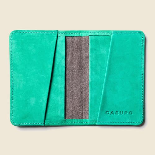 Casupo Compact Bifold With Rfid Protection In Green