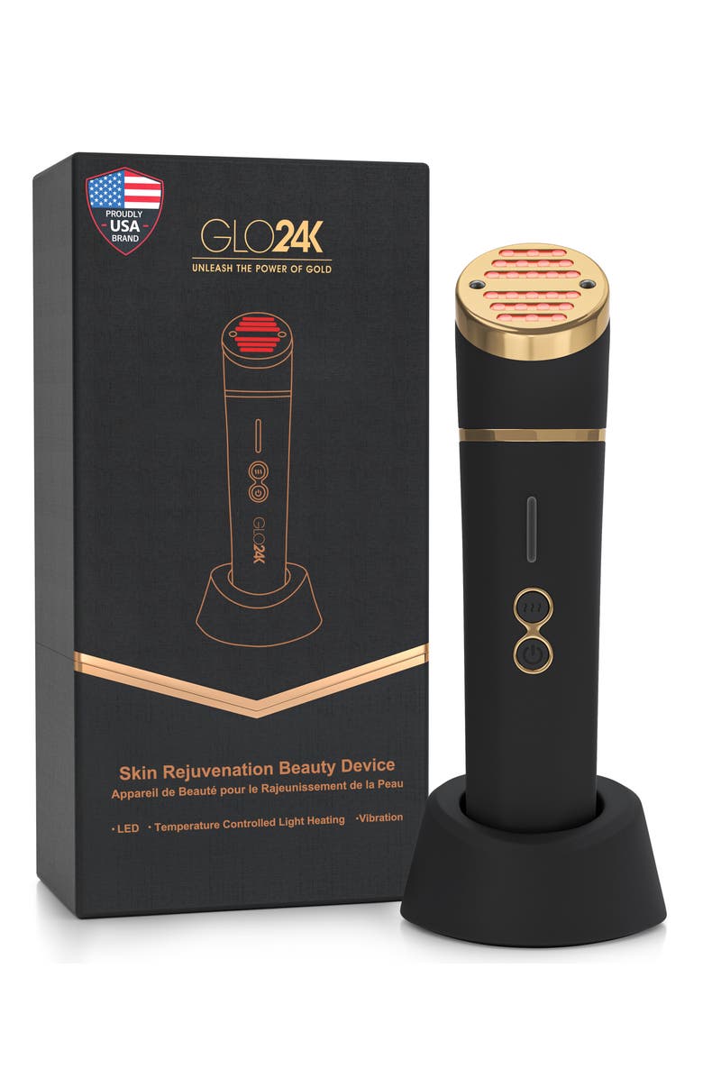 GLO24K UNLEASH THE POWER OF GOLD Skin Rejuvenation Beauty Device, Main, color, Na