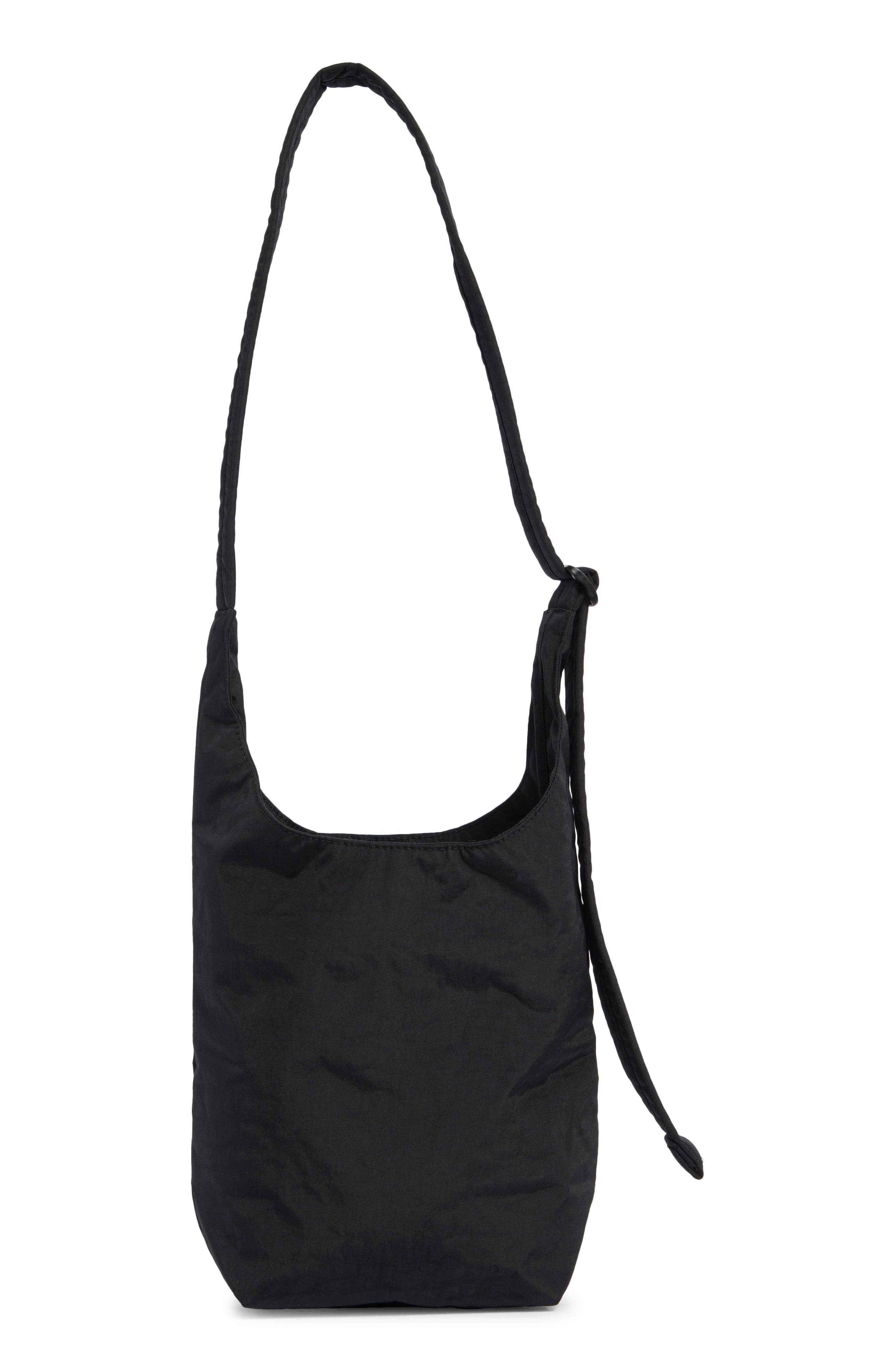 Baggu Small Nylon Sling Bag, Alternate, color, Black