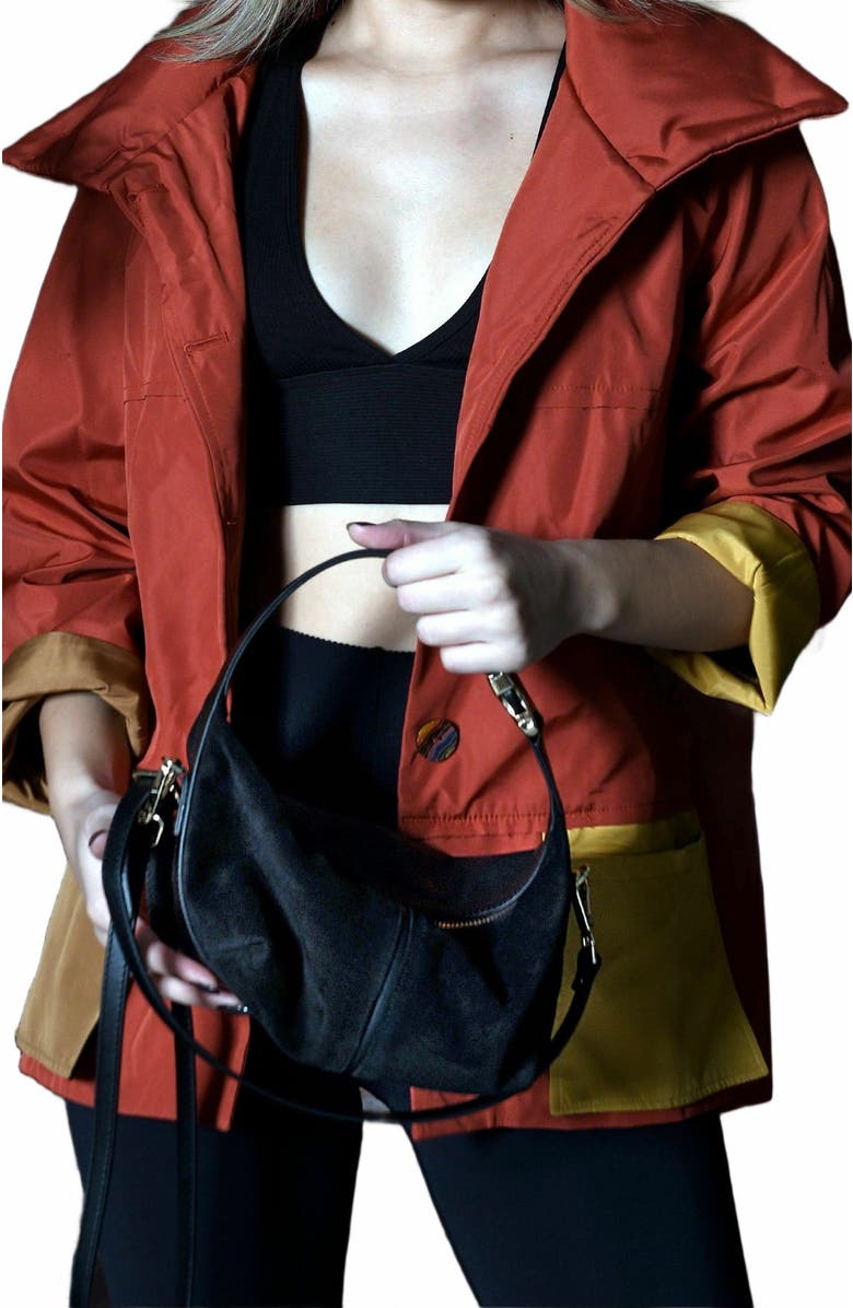 Forever & Always Shoes Leona Leather Crossbody Bag, Alternate, color,