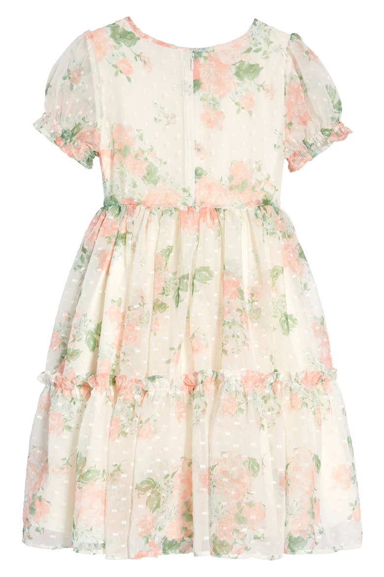 Floral Dress, Alternate, color, IVORY FALL BOUQUET