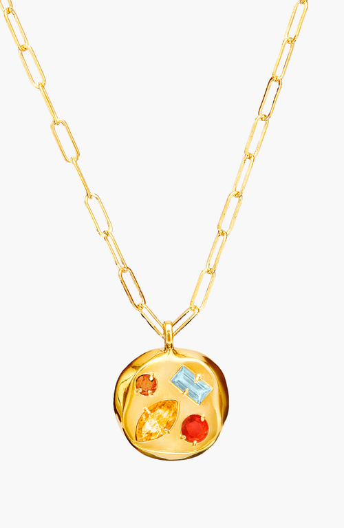 Birthdate Co. The November Birthdate Gold Pendant In November 25th - Gold