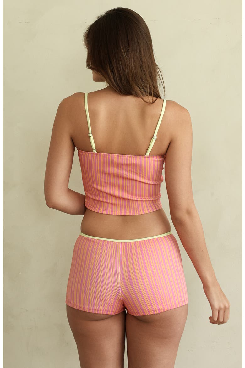 Tommy Tankini Top, Alternate, color, Bellini Stripe