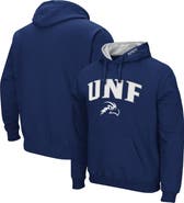 COLOSSEUM Men's Colosseum Navy UNF Ospreys Arch and Logo Pullover Hoodie
