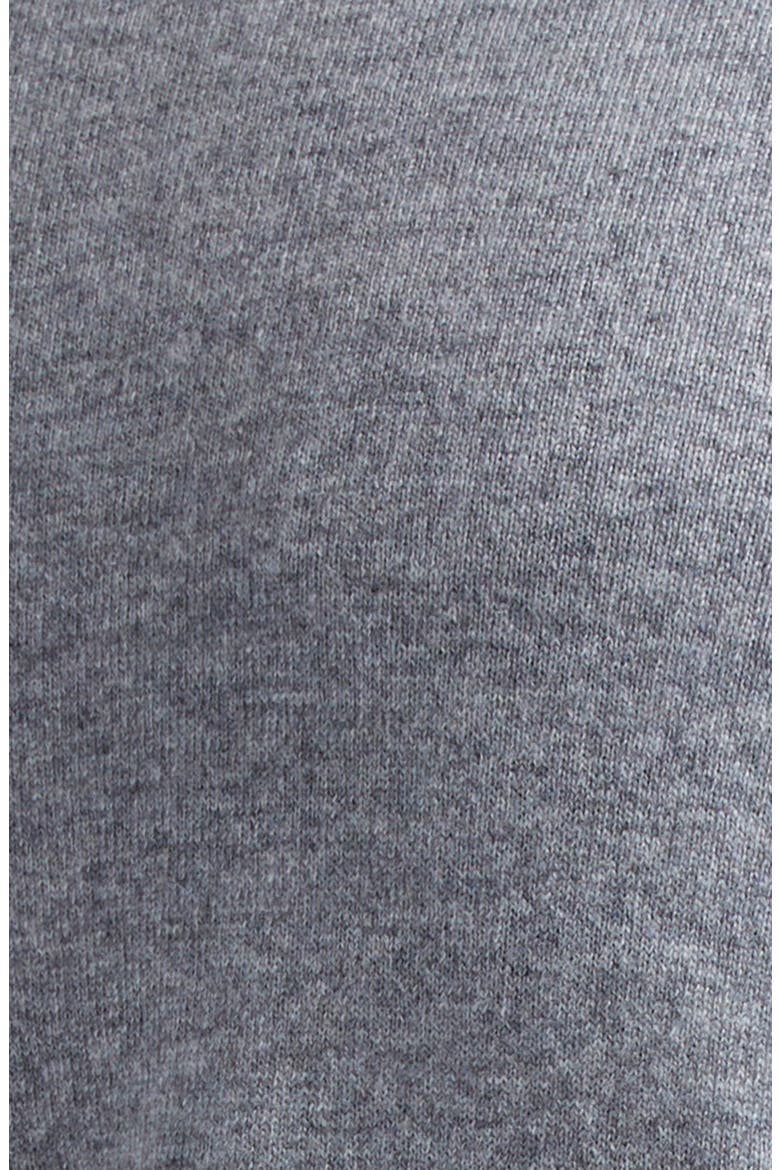 4-Bar Cashmere Polo Cardigan, Alternate, color, LIGHT GREY