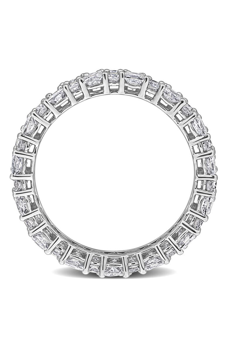 Lab Grown Diamond Double Row Eternity Band 14k, Alternate, color, White Gold