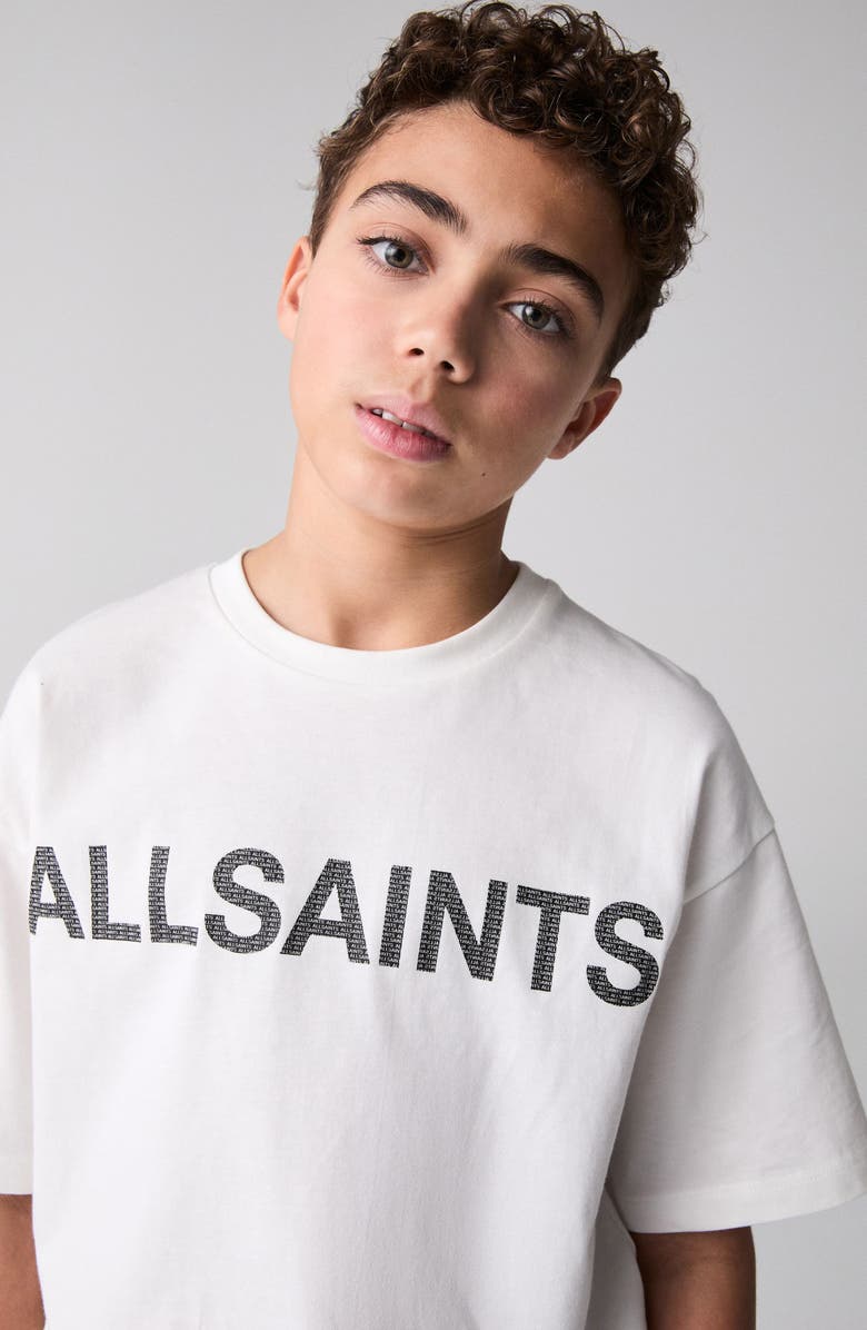 smALLSAINTS by ALLSAINTS Kids' Underground Oversize Logo Graphic T-Shirt, Alternate, color, 