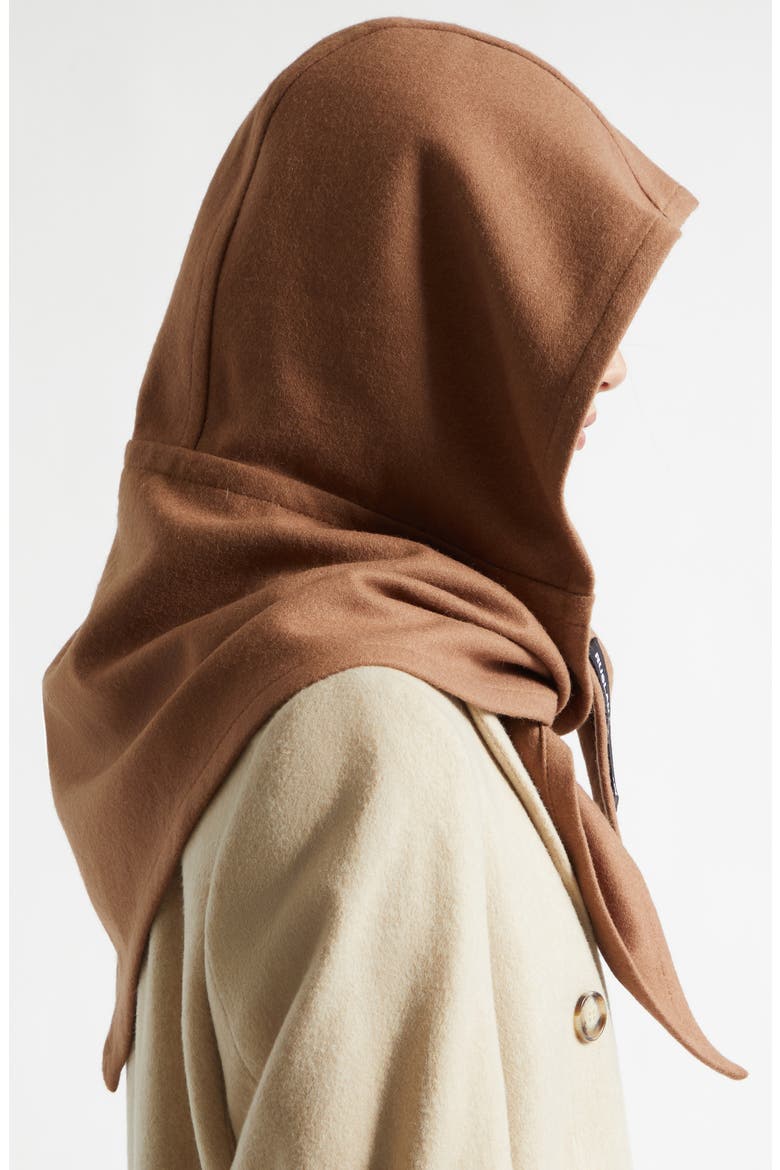 Houstka Wool Blend Headscarf, Alternate, color, BEIGE
