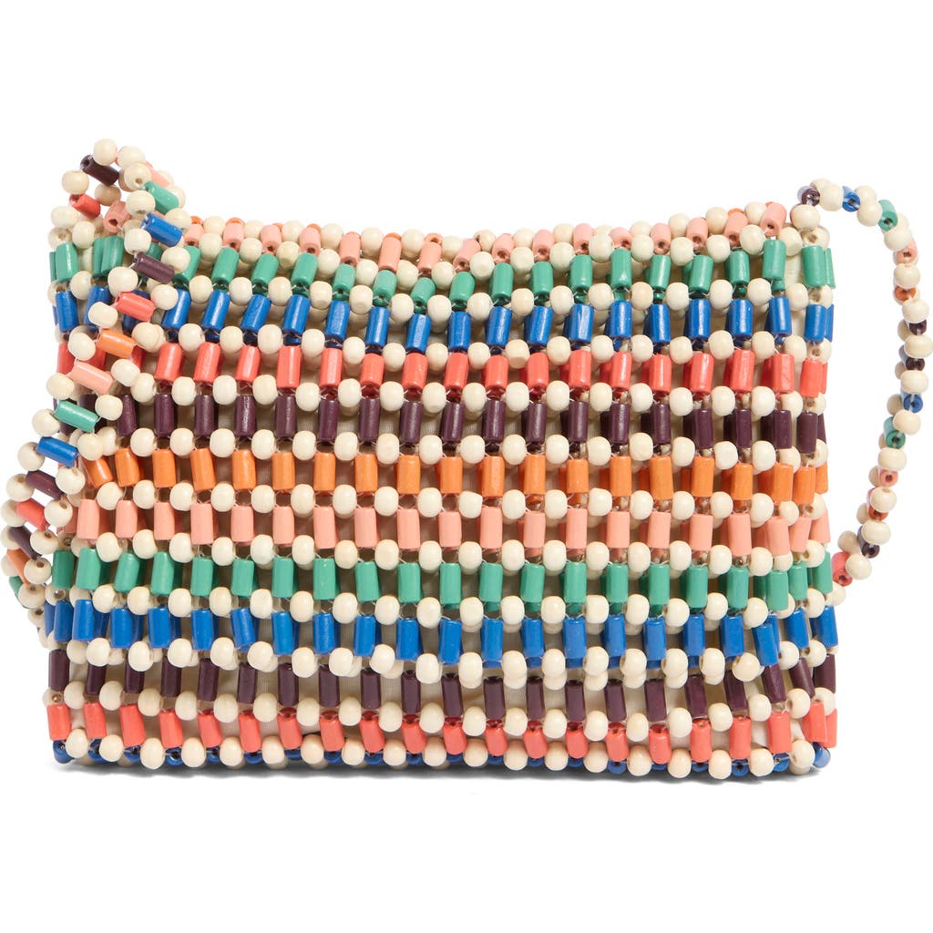 Collection Xiix Wooden Beaded Bag