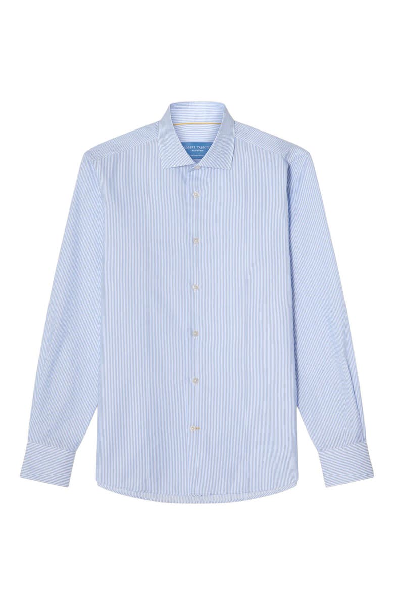 Robert Talbott Reynolds Dobby Stripe Shirt in Contemporary Fit, Alternate, color, Blue
