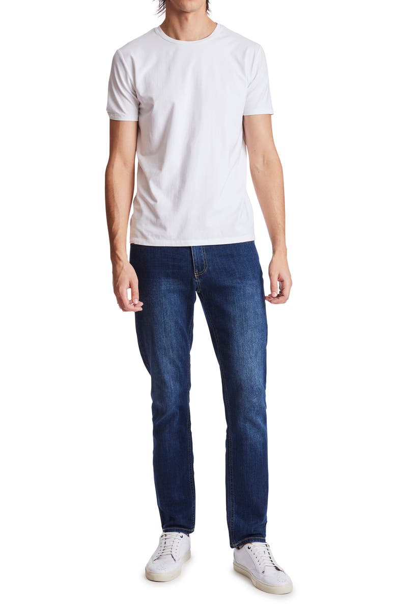 PAISLEY & GRAY Rebel Skinny Jeans, Alternate, color, Dark Blue