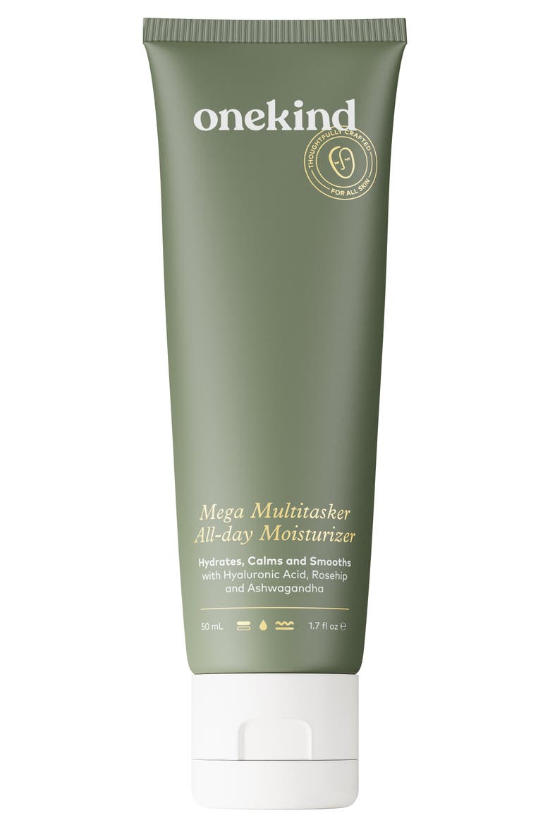 Mega Multitasker Lightweight Antioxidant Daily Face Moisturizer with Hyaluronic Acid, Main, color, None