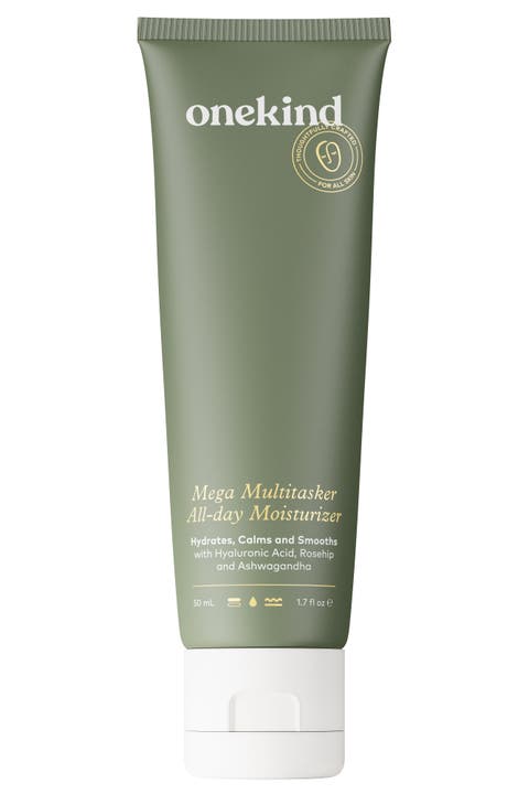 Mega Multitasker Lightweight Antioxidant Daily Face Moisturizer with Hyaluronic Acid