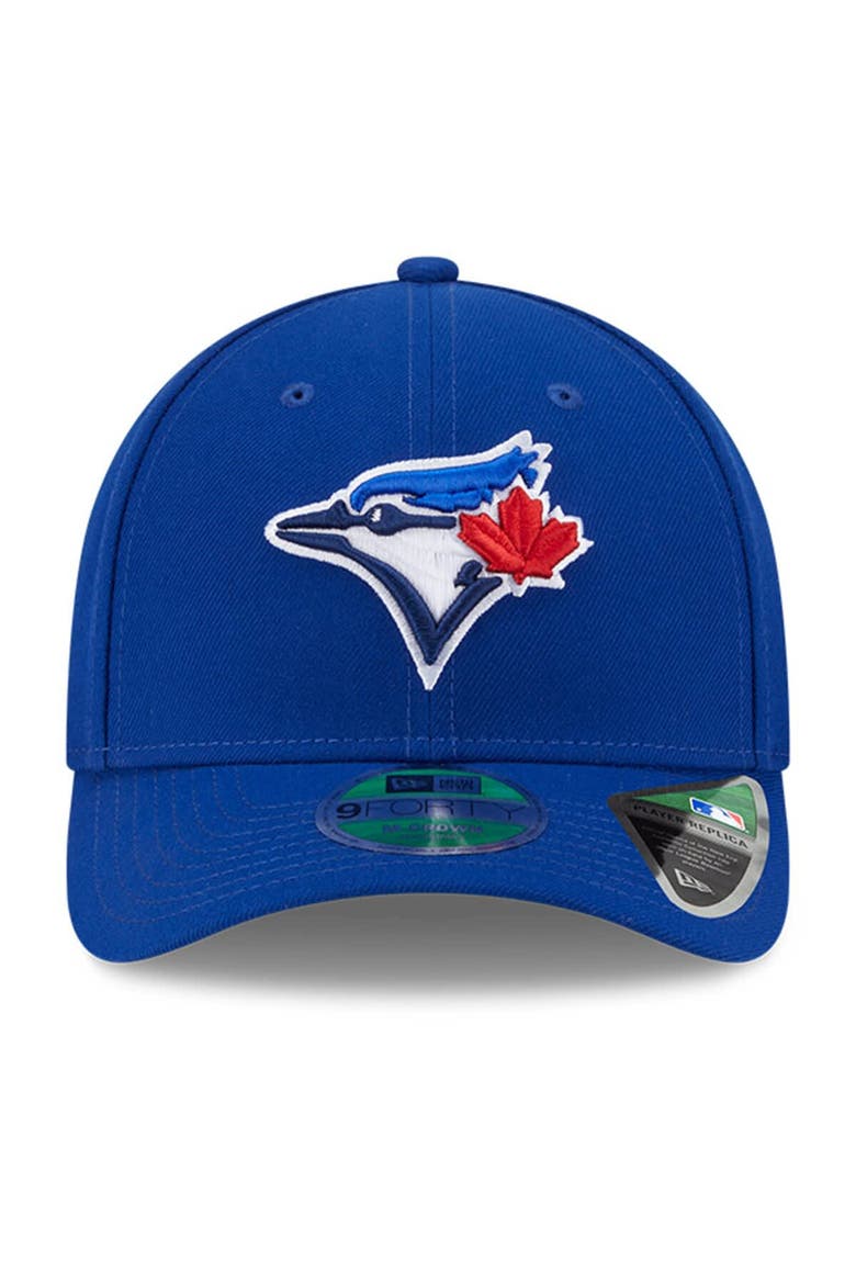 Men's New Era  Royal Toronto Blue Jays Player Replica 9FORTY Adjustable Hat, Alternate, color, Royal