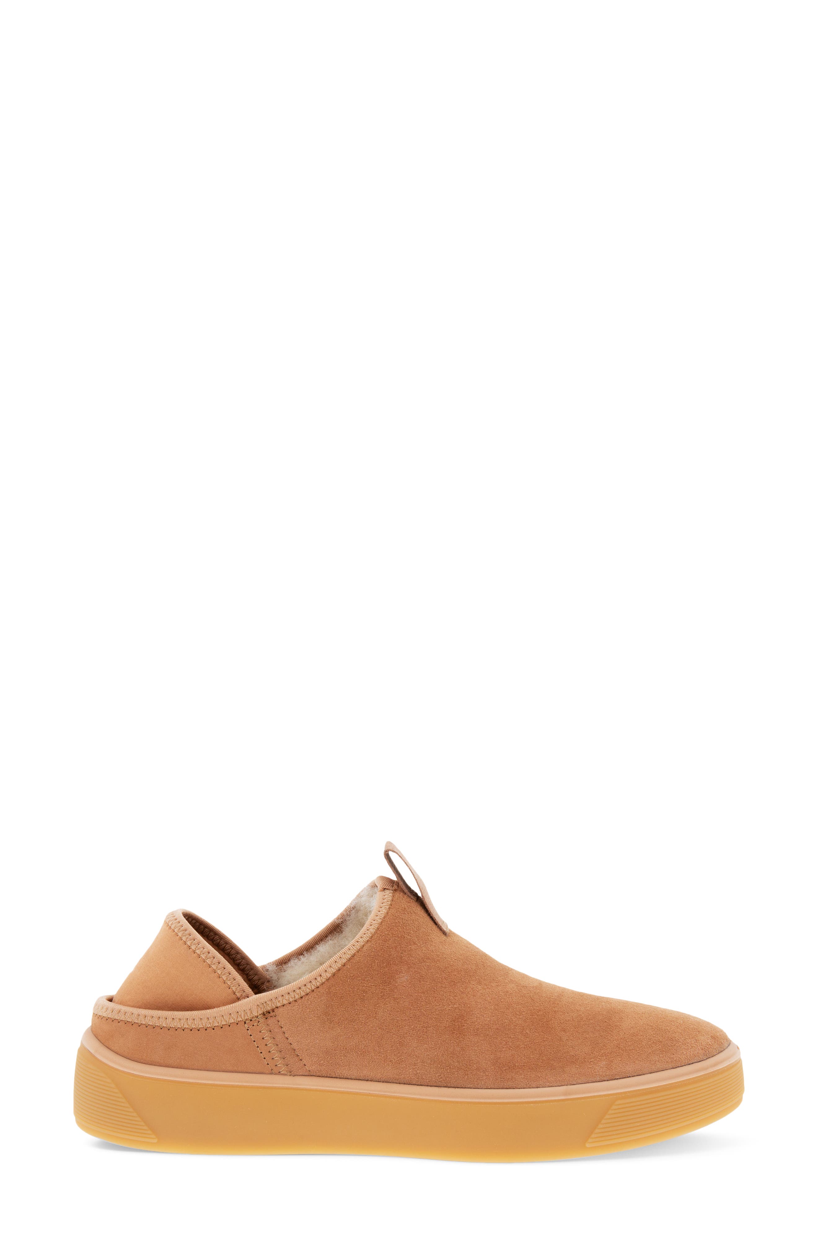 Street Tray Genuine Shearling Lined Slipper, Alternate, color, TOFFEE