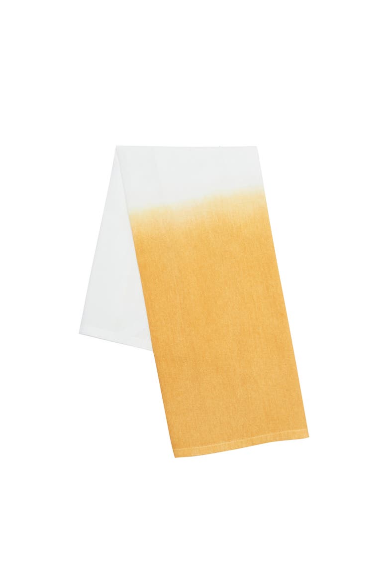 Aster Ochre Towel, Main, color, Yellow