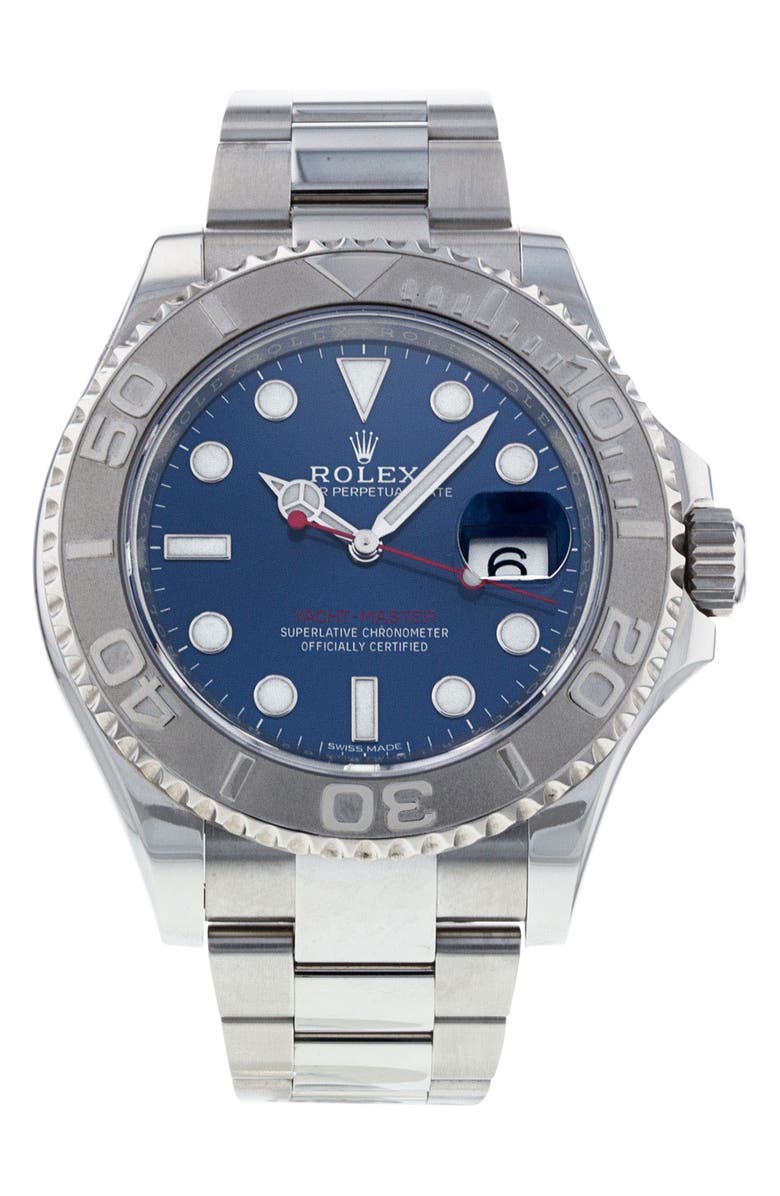 Watchfinder & Co. Rolex Preowned Yacht-Master Automatic Bracelet Watch, 40mm, Main, color, 